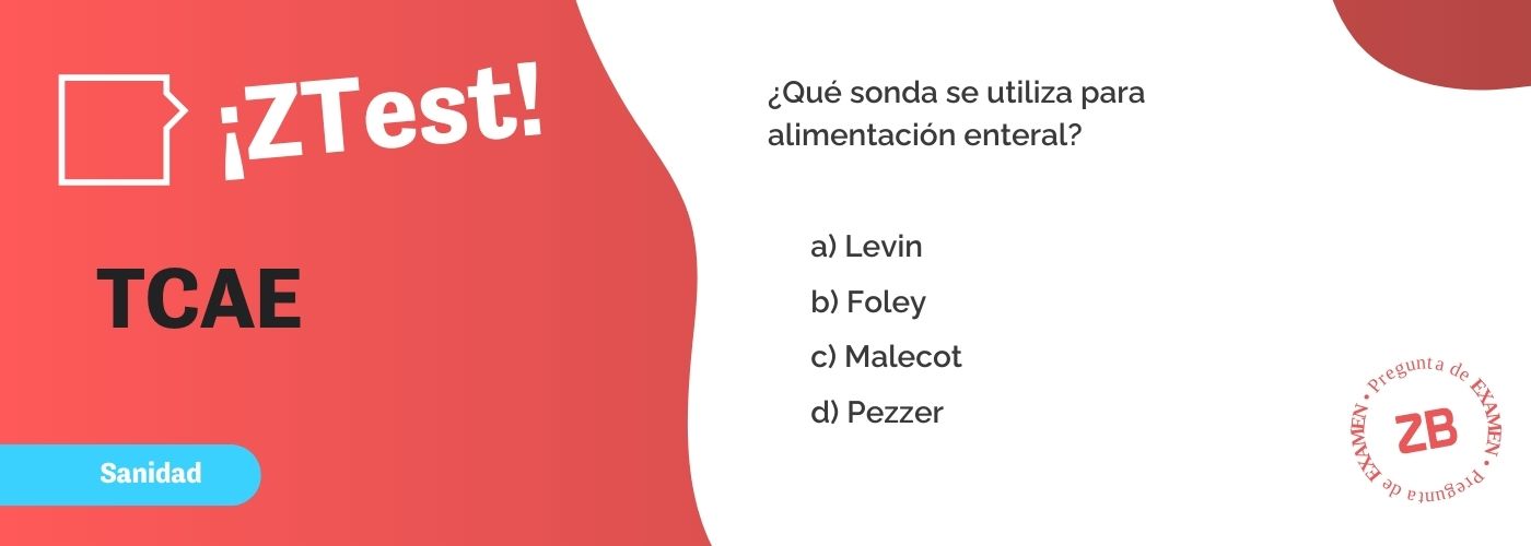 ¡ZTest! Técnico en Cuidados Auxiliares de Enfermeria